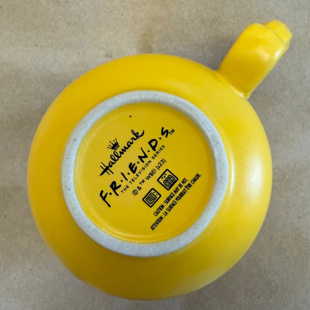 Hallmark Friends Sculpted Bad Day? Pivot! Mug